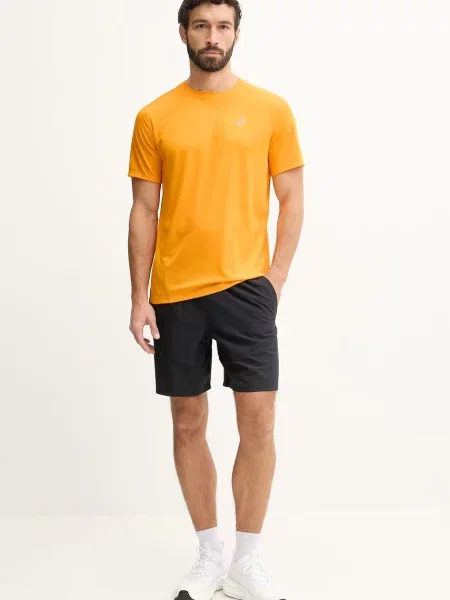 Asics Kratka majica za tek Core oranžna