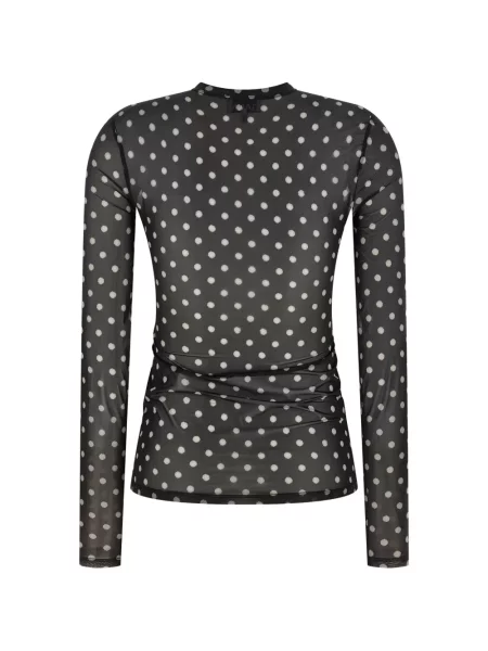 Top Ganni negru