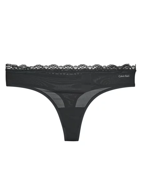 Calvin Klein Underwear Tanga černá