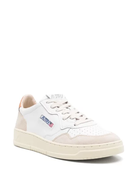 Bőr sneaker Autry fehér