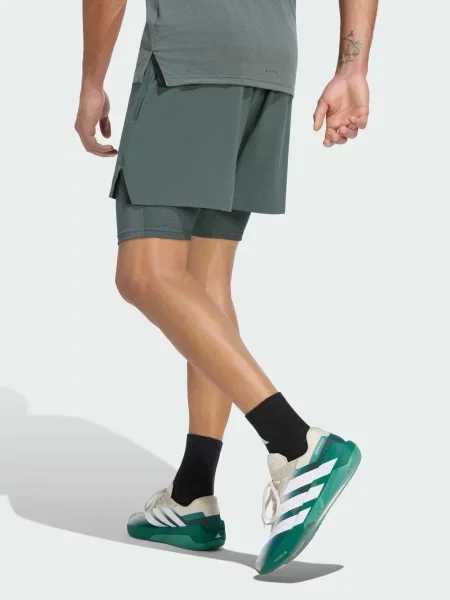 Спортивные шорты Adidas серые