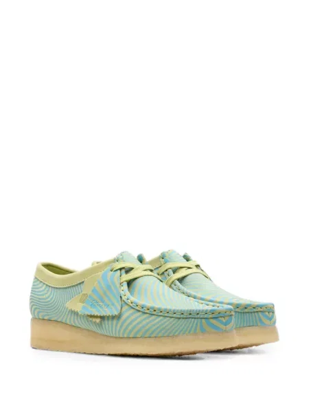 Σκαρπίνια derby Clarks Originals με σχέδιο μπλε