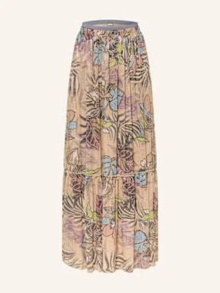 Sem Per Lei Spódnica Z Siateczki Z Cekinami rosa czarna