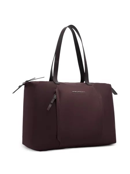 Shopper kabelka Piquadro červená