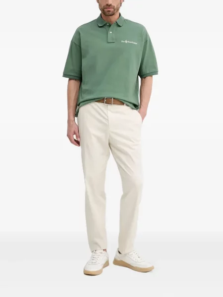 Tricou polo Polo Ralph Lauren cu broderie cu glugă din piele negru