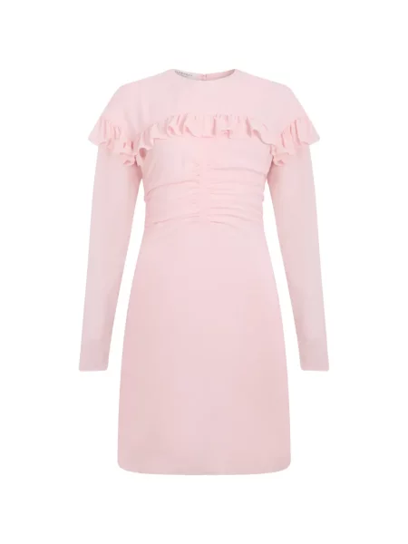Rochie mini Philosophy Di Lorenzo Serafini cu volane roz