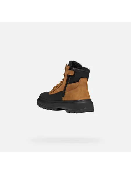 Cizme scurte copii Geox negru