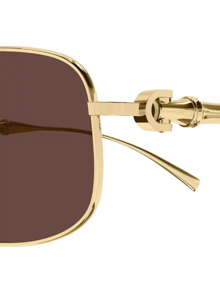 Τετράγωνα γυαλιά ηλίου Gucci Eyewear χρυσό