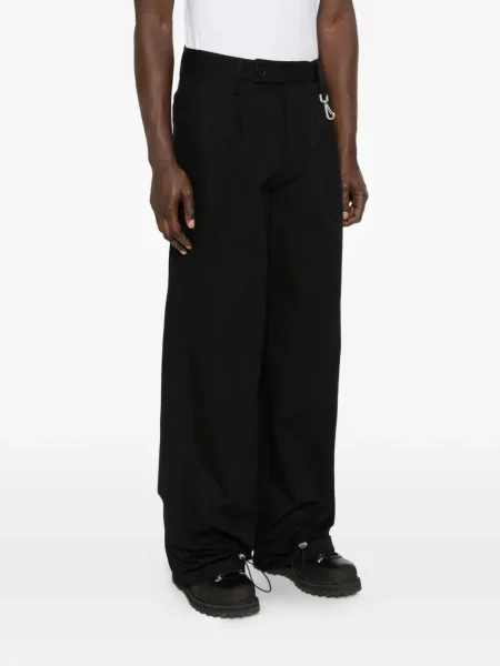 Pantaloni Reese Cooper plisate negru