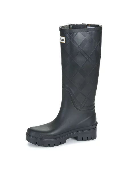 Pantofi Barbour în carouri negru
