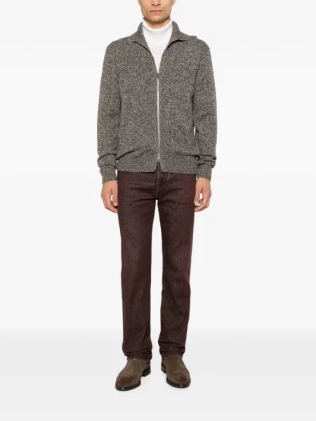 Cardigan Zanone tricotate gri