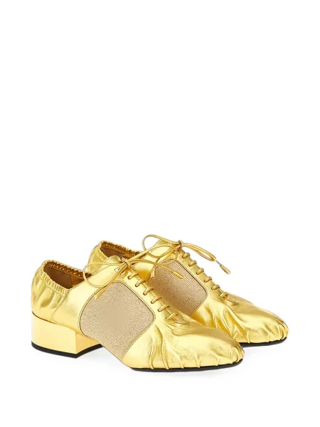 Oxford Ferragamo cu șireturi din dantelă