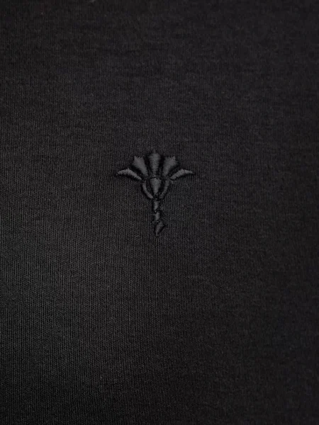 T-shirt o kroju modern fit z czystej bawełny model Priamo' Joop! czarna