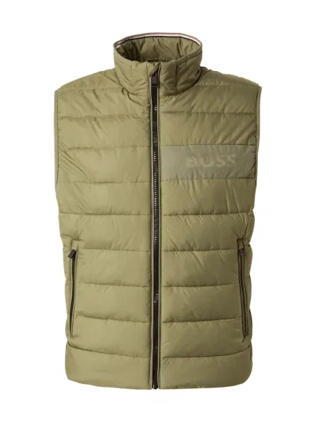 BOSS Vestă elegantă H-Cenito verde