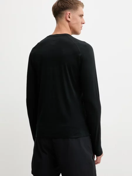 Hosszú ujjú póló Hummel fekete