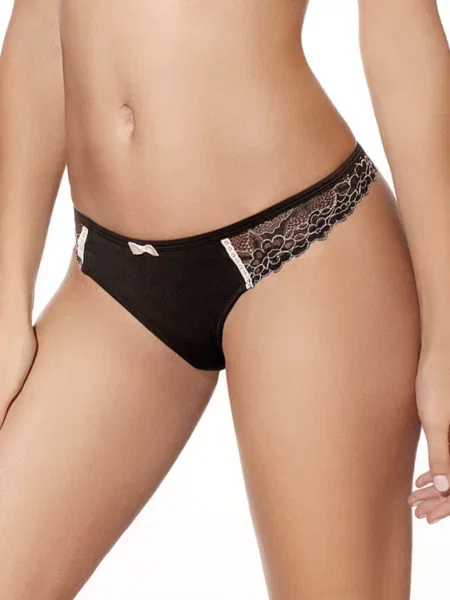 Женские стринги с низкой посадкой коричневі