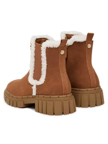 Polokozačky MICHAEL Michael Kors bílé