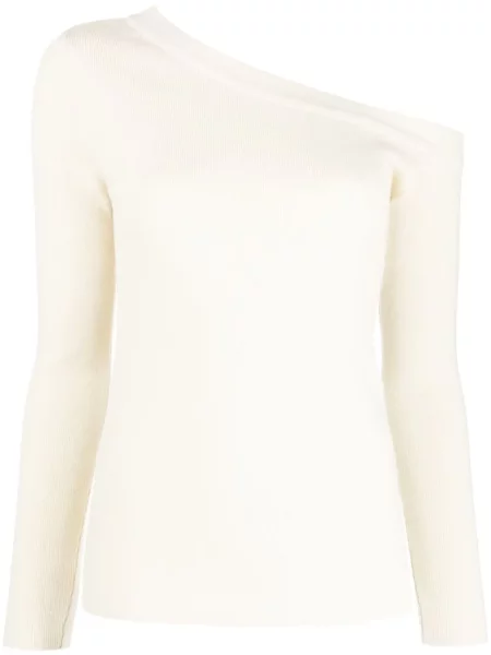 Pulover Paula din cașmir cu un umăr gol