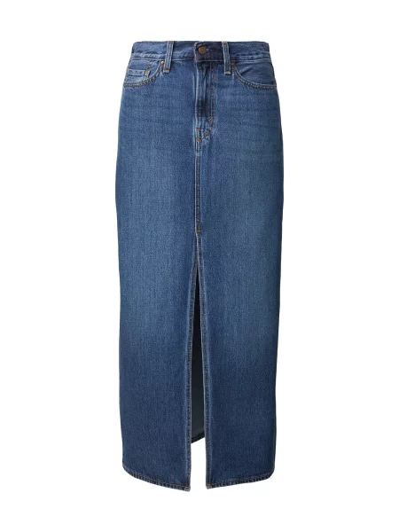 LEVI'S ® Fustă Ankle Column Skirt închis albastru