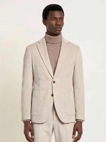 Cinque Oblekové Sako Cidati Regular Fit Z Manšestru 22 hellbraun
