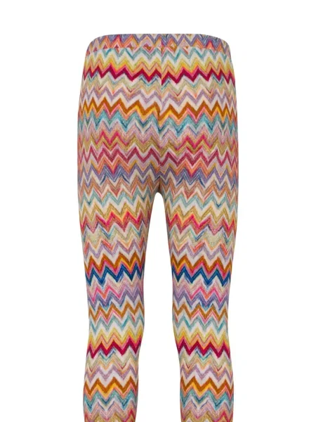 Legginsy dziecięce Missoni różowe
