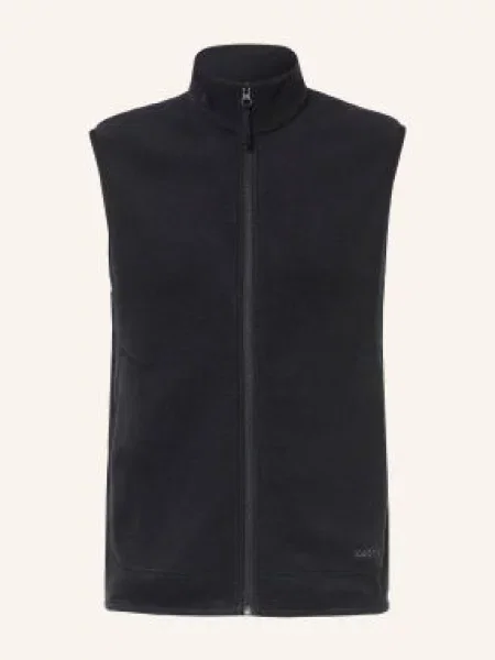 Icebreaker Fleecová Vesta Realfleece™ Classic S Merino Vlnou černá