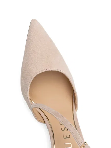 Pantofi cu toc Guess cu bretele