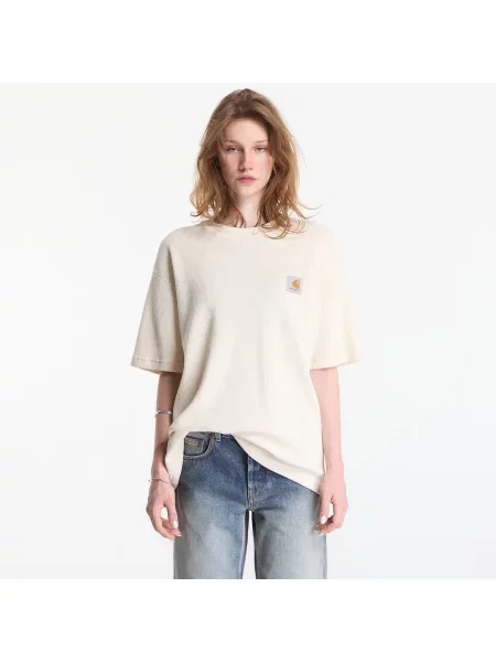 Тениска Carhartt WIP S/S Nelson Waffle T-Shirt UNISEX Natural XXL