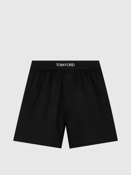 Труси-боксери з візерунком логотипа Tom Ford чорні