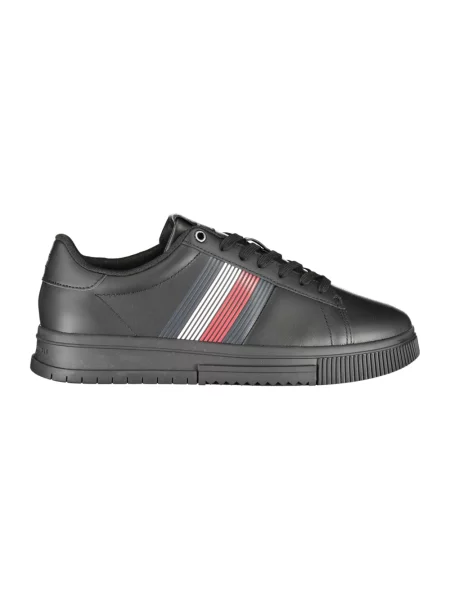 Trampki Tommy Hilfiger skórzane czarne