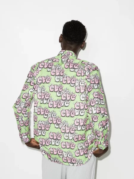 Košile Comme Des Garçons Shirt zelená