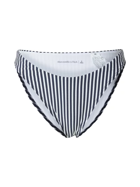 Abercrombie & Fitch Bikini nadrágok tengerészkék fehér