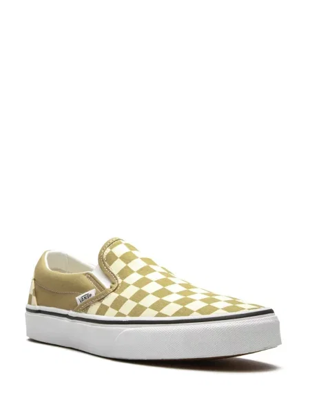 Slip on klasické tenisky Vans zelené