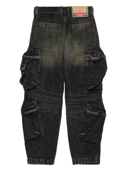 Jeansy dziecięce Diesel czarne