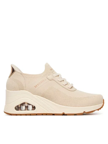 Laisvalaikio batai Skechers Uno Wedge smėlio