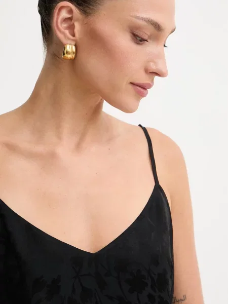 Pinko блузка на бретельках з модалем