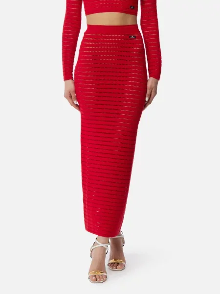Спідниця Elisabetta Franchi червона