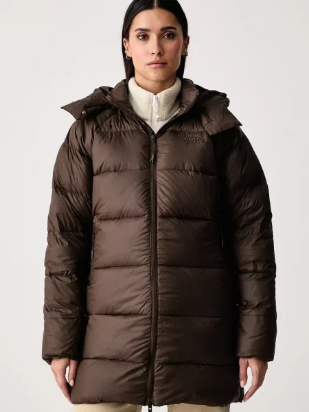 The North Face geacă cu puf pentru femei Hydrenalite maro