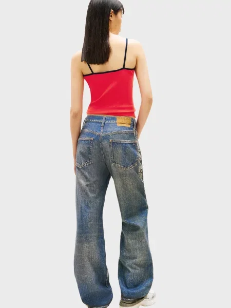 Топ Tommy Jeans красный
