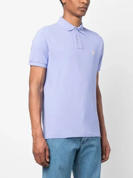 Μικρός polo Polo Ralph Lauren με κέντημα μπλε