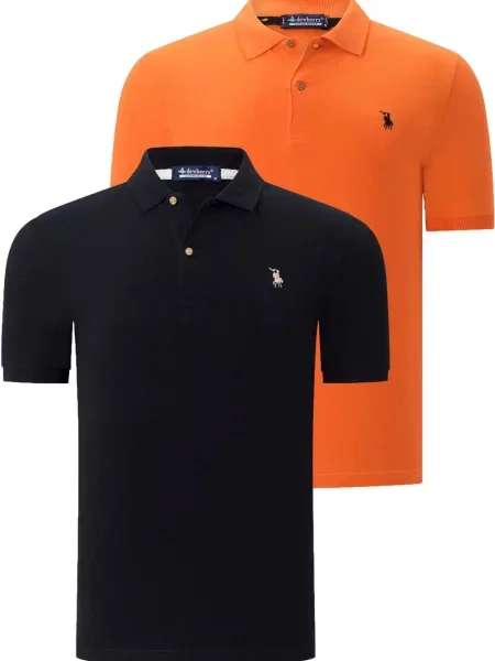 Tricou polo Dewberry negru