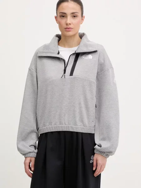 The North Face bluza Fleece Interest szara