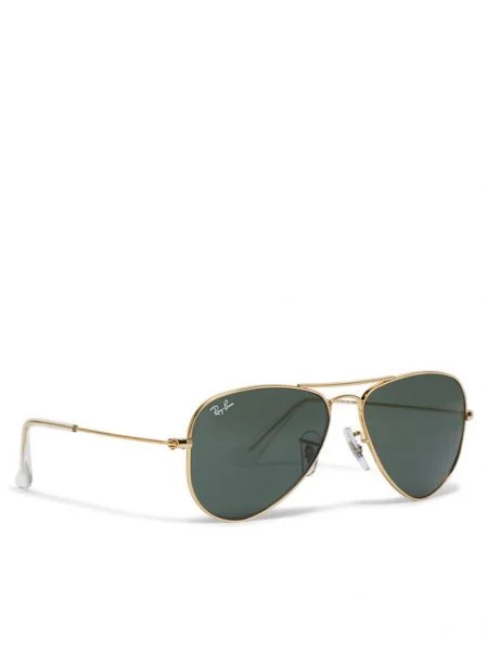 Ray-Ban Slnečné okuliare Junior Aviator Zlatá zelená