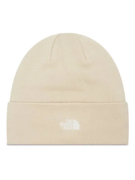 Pánska trekingová čiapka The North Face Norm Beanie gravel béžová