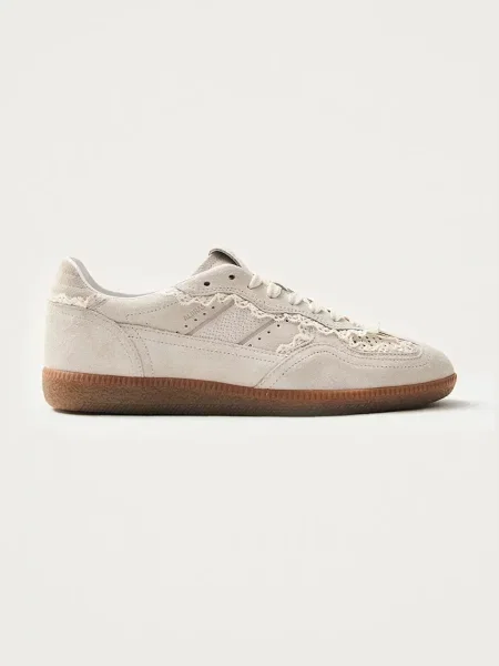 Alohas sneakers din piele intoarsă bej