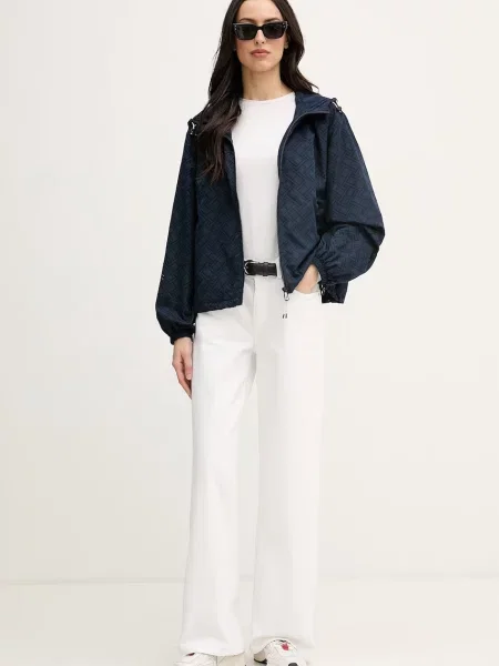 Tommy Hilfiger prehodna jakna modra
