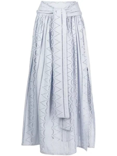 Spódnica Evarae dzwony niebieska