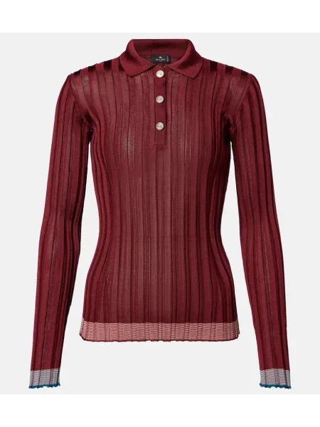 Pulover Etro tricotate bordo