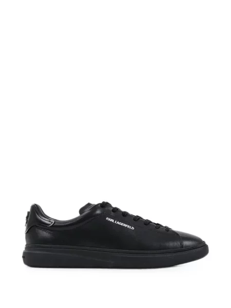 Sneakerși Karl Lagerfeld din piele cu imagine negru