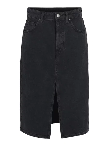 OBJECT Fustă Harlow denim negru